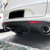 Car Rear Bumper Diffuser Lip Splitters Spoiler Rear Bumper Protector Guard For Alfa Romeo Stelvio 2017-2025