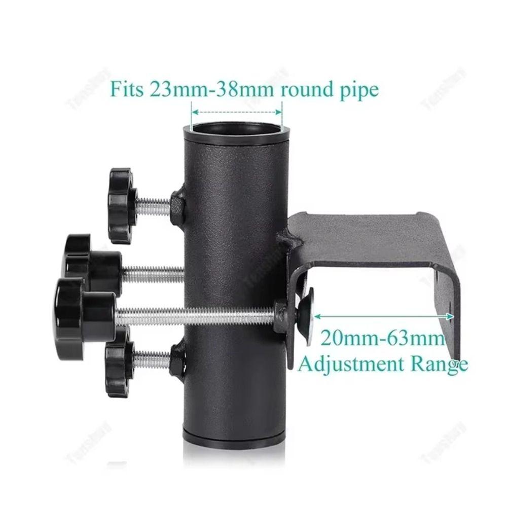 Adjustable Garden Bracket Flexible Patio Umbrella Mount Parasol Support Clamp Outdoor Settings