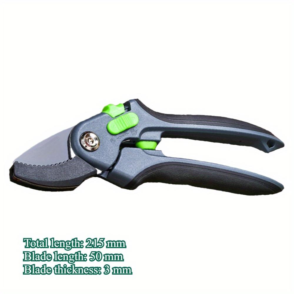 

1 шт. Сверхпрочные ультраострые садовые ножницы, эргономичные, с улучшенной встроенной пружиной, садовые инструменты, ручные садовые инструменты, ручные секаторы