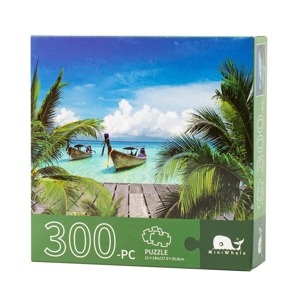 Exquisite Van Gogh Oil Painting Plane Puzzles 500 Pieces, Paper Children'S Puzzles 1000 Pieces