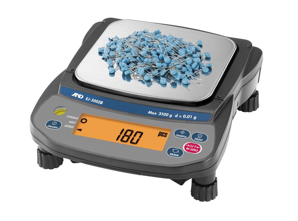 Persoonlijke Balans Minimum Pan x met de Meetwet A&D EJ-3002B <Capaciteit 3100g, Weergave 0.01g, Afmetingen 140(W) 127(D)mm, Niet-gecertificeerd>