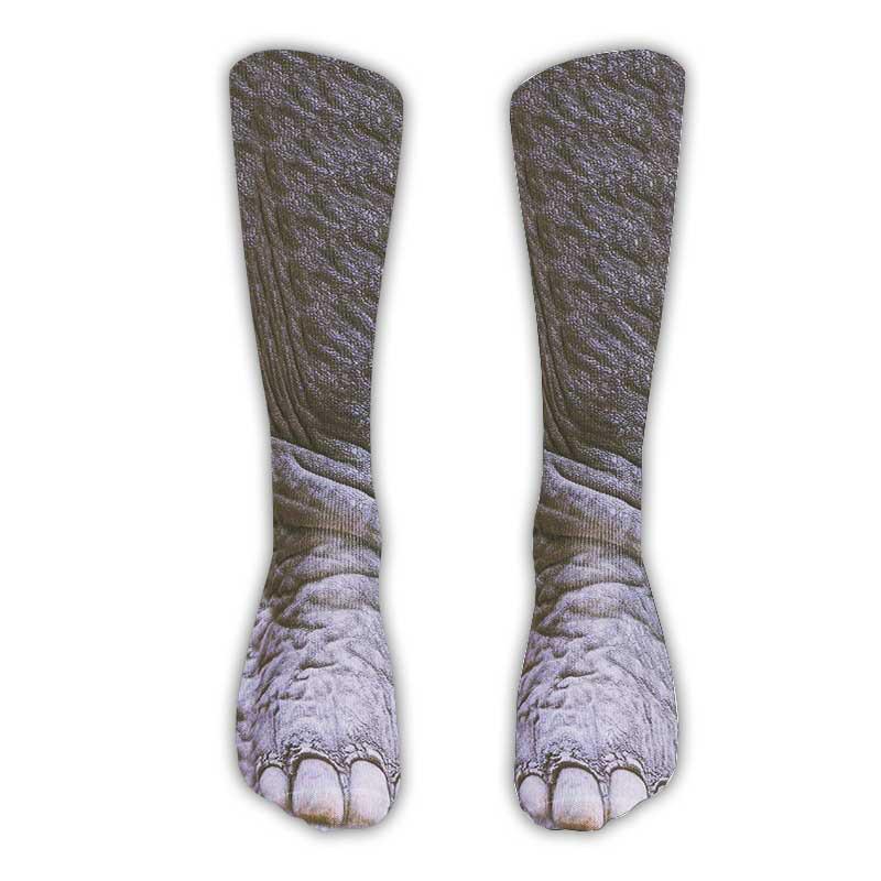 3D Animal Paw Prank Socks: Creative Cat & Dog Hoof Print Simulation