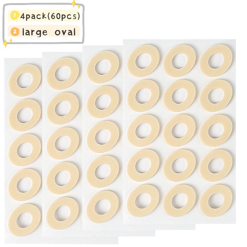 New 60pcs/4packs Callus Callus Cushions For Feet Bottom SelfAdhesive Corn Remover Pads Corn Patches for Toes Blister Pain Relief