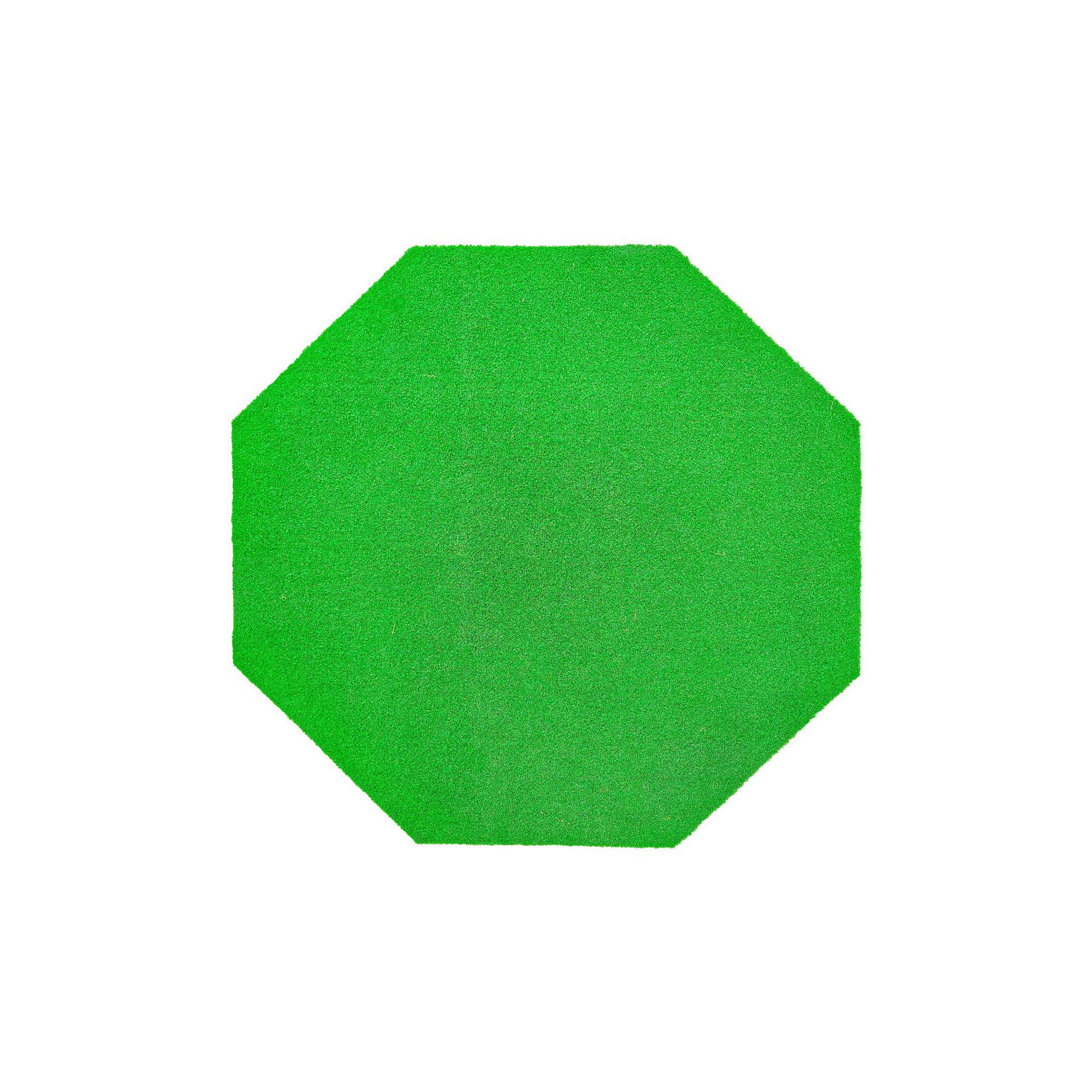 SEEKFUNS Octagonal Golf Putting & Hitting Practice Mat, 1x1m