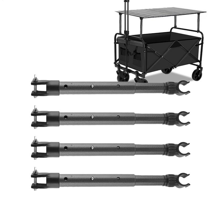 Desktop Telescopic Pole For Camping Trolley Folding Table Leg Camping Cart Table Telescopic Rod