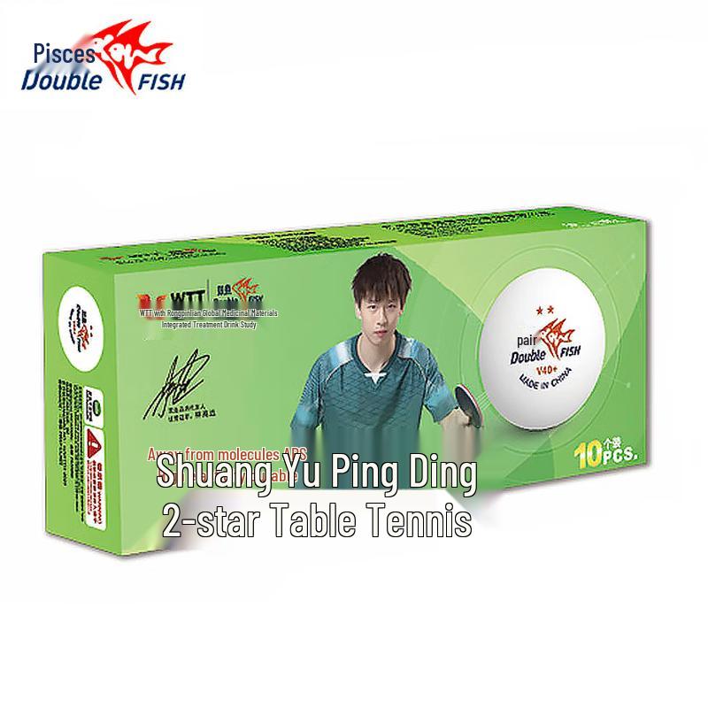 Double Fish V40+ Two-Star Table Tennis Balls