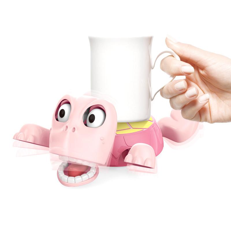 

Creative Coaster Turtle Cup Pads Tea Coffee Mug Drinks Holder Tableware Decorative 3D Printed Ornament Home Decor розовый