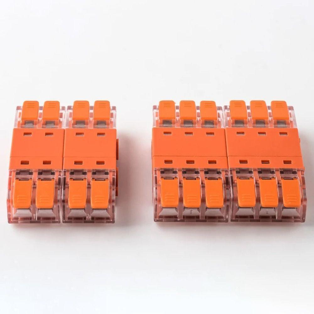 Quick Electrical Cable Splice Mini Quick Terminal Block Universal Fast Connector Push-in Terminal Blocks Electrical
