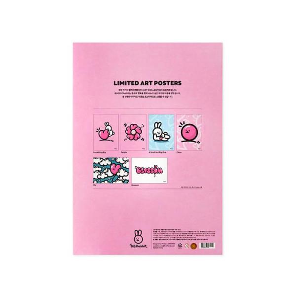 LINE FRIENDS Vice -B.B.Rabbit Poster Book Set
