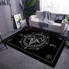 800gsm Crystal Velvet Goat Head Satan Carpet - Home Decor,Bedroom Door Mat,Non-Slip,Wear Resistant,Protective Mat,Machine Washable