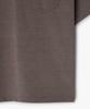 WEST GRAND BOULEVARD Urban Pigment One Pocket Crop T-Shirt Cocoa