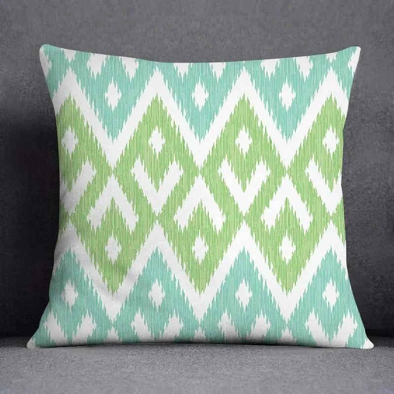 Home living room decoration cushion covers short plush throw pillow cover45*45Geometric Color Pillowcase 40x40cm 50x50 45x45