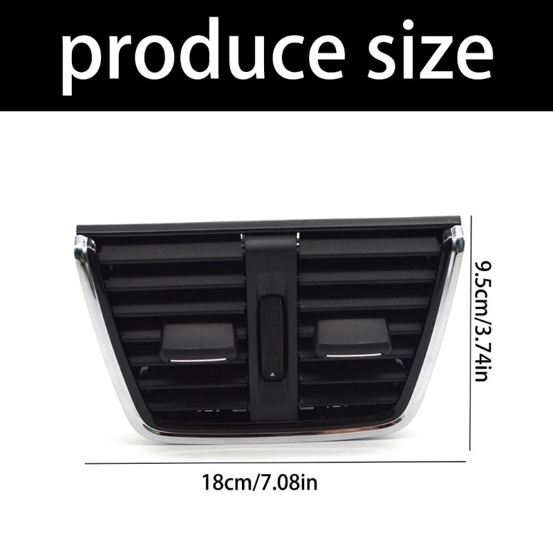 Rear Air Conditioning Vents 5ED819203 for 2015-2022 Vent Outlet Grille Assembly Auto Accessory Easy Installation