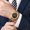 Casaro Men'S Watch Business Simple Fashion Trend Calendar Steel Belt Waterproof Men'S Watch