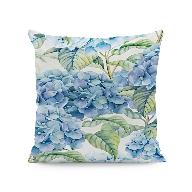 Home Decor Colorful Floral Patterns Pillow Covers for Home Pattern Cushion Cover Suitable for Sofa Bedroom Car Pillow Cover