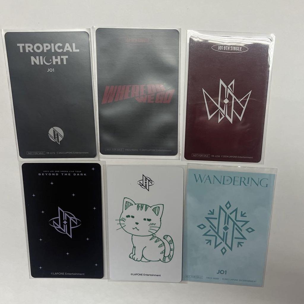 [USED] Yonashiro Shou trading card jo1