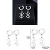 Berserk Earrings For Men Women Titanium Steel Cartoon Character Jewelry Summer Trend
