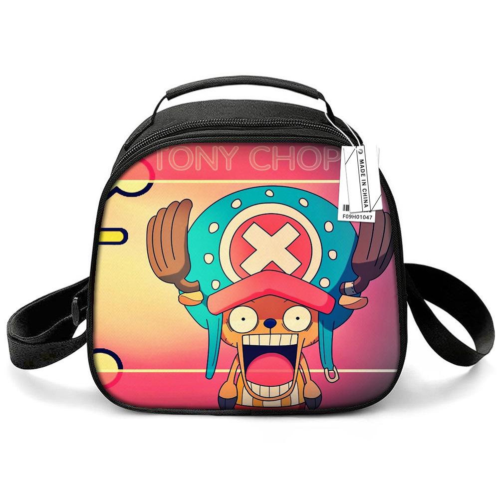 Animation Lunch Box Thermal Insulation Bag Lunch Bag Student Thickened Aluminum Foil Nautical King Storage Thermal Insulation Meal Bag Ice Bag