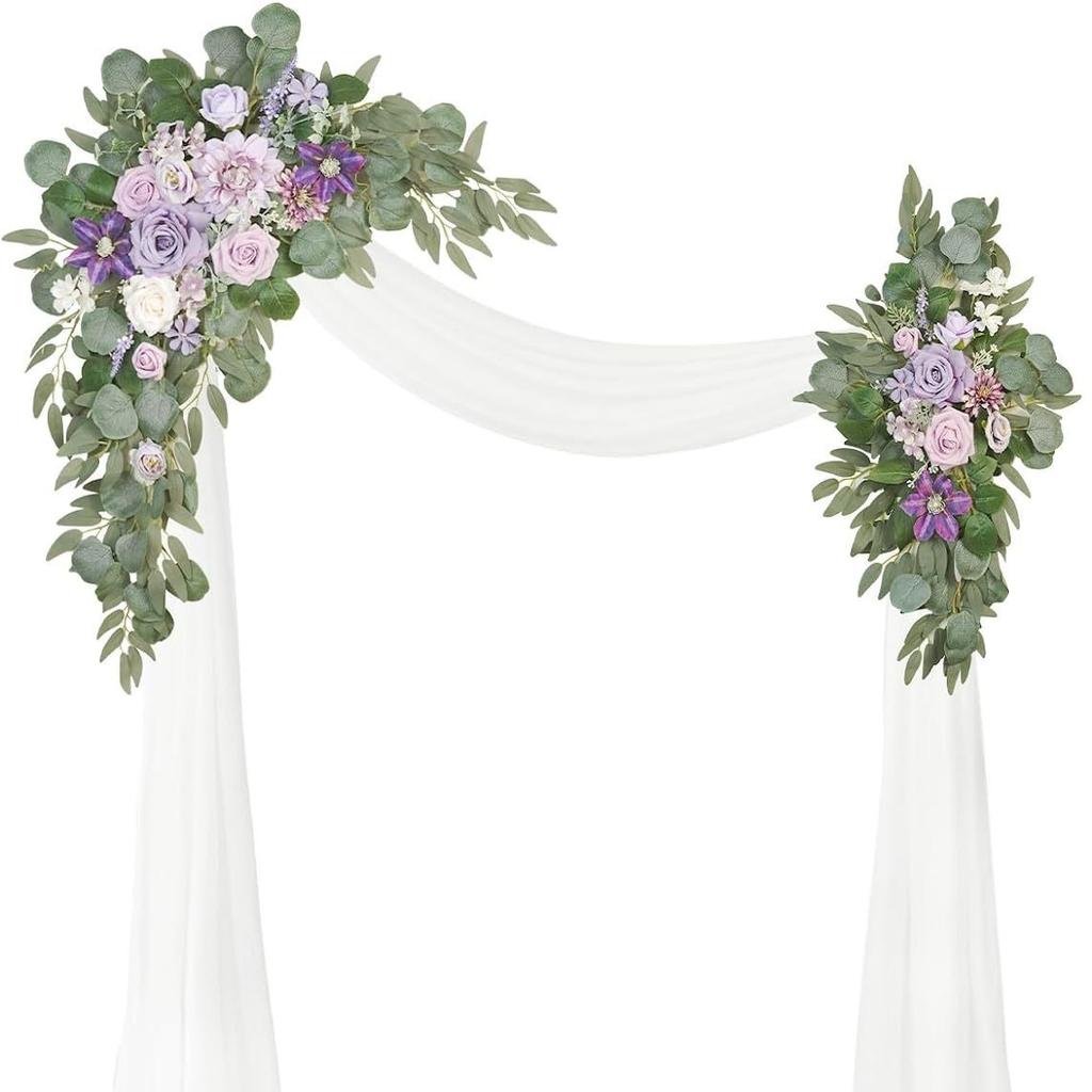 Wedding Arch Decoration Corner Flower Simulation Stage Background Flower Ceremony And Reception Background Decoration