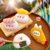Adorable Soft Food Shaped Keyring Sushi Hanging Decor Backpack Charm Novelty Gift