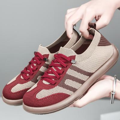 Spring and Autumn New Shoes Women's Casual Versatile Breathable Wear-resistant Women's Shoes Non-slip Soft-soled Shoes Comfortable Single Shoes