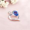 Natural Tanzanite Gemstone 925 Sterling Silver Jewelry Pendant Christmas Gift CP-5-9
