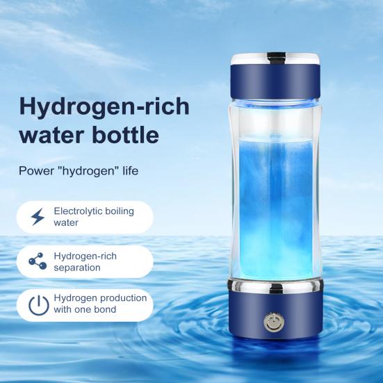 420ML Hydrogen Water Cup Portable Hydrogen Water Bottle Generator Improve Water Quality