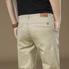 Men's Hong Kong 2025 Spring/Summer Pure Cotton Loose Straight Business Trousers