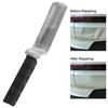 Car Dent Repair Tool Stainless Steel Z-Type Rubber Handle Leveling Flapping Pad Body Dent Removal Tool