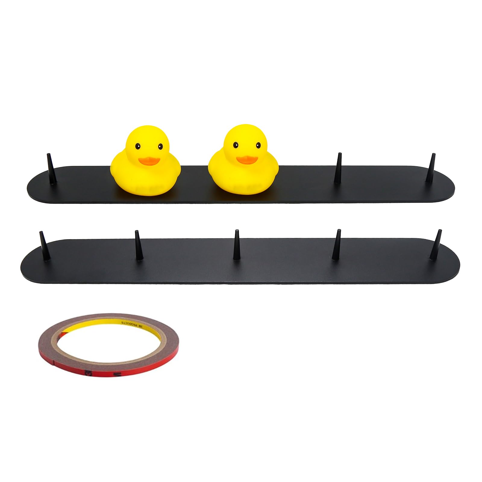 

Jeep Duck Holder Metal Mount Duck Plug Rubber Duck Mount for Jeep Dash and Fixed Display, 2-Pack чёрный