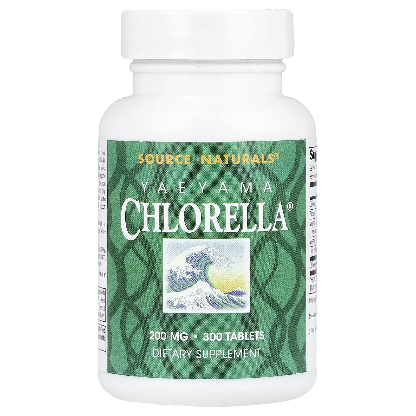 

Yaeyama Chlorella®, 200Mg, 300 Tablets (20Mg per tablet)