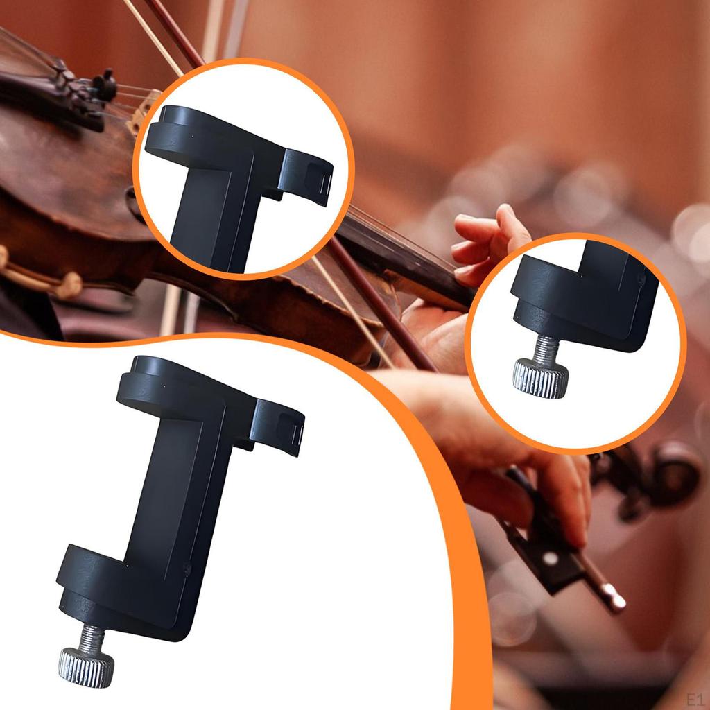 Violin Pickup Clip Clamp Instrument Mounts Holder for Mandolin Banjo Band Amplification