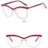 Women's Glasses, Optical Glasses, Fashionable Anti Blue Light Glasses, Frame Design, Glasses Frame, Women's Color Matching Glasses, Metal Hinge