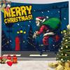 Ashou Merry Christmas Tapestry Wall Decor Hanging Room Decoration Christmas Tree Decorations Santa Claus Tapestry Home Decor