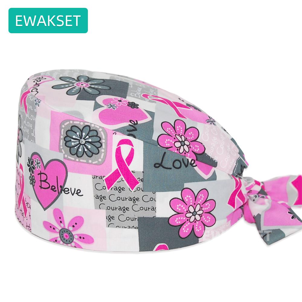 Neue OP-Haube mit Röntgen-Gehirn-Aufdruck für Damen und Herren, Zahnarzt-Peeling-Mütze, Unisex, für Krankenschwestern, Ärzte, Krankenpflege, Operationssaal, Chirurgenkappen