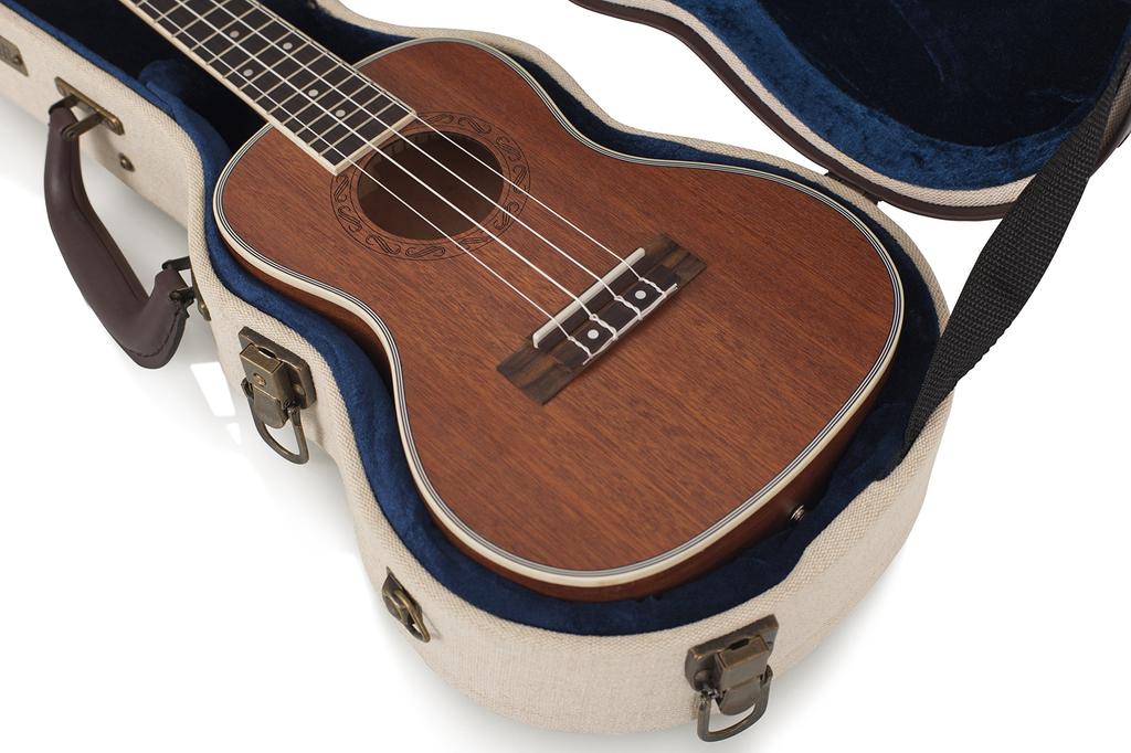GATOR Journeyman Series Hard Case for Ukulele (GW-JM, UKE-CON) (Concert Size)