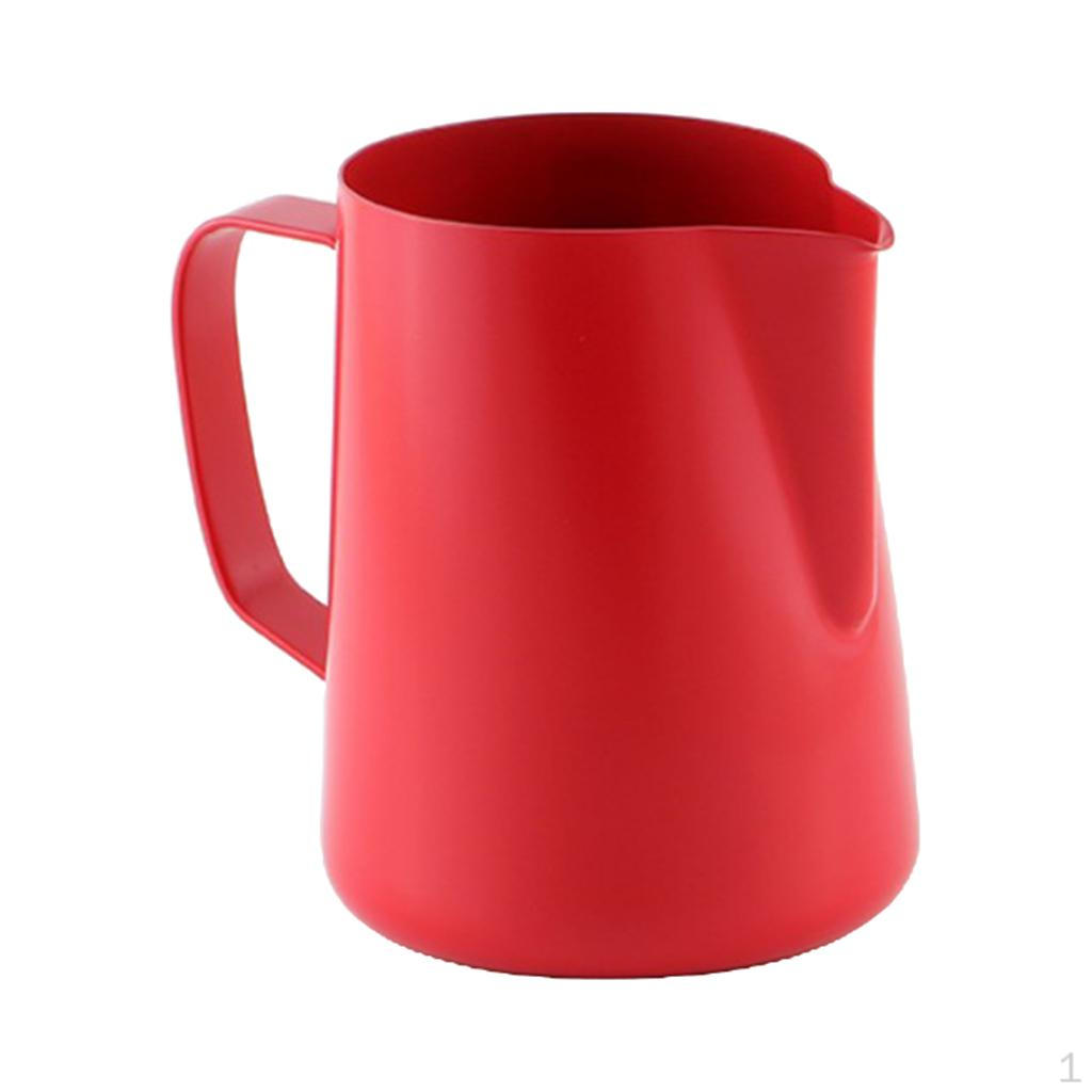 Milk Jug 400ML Stainless Steel for Barista kitchen and home Latte Art
