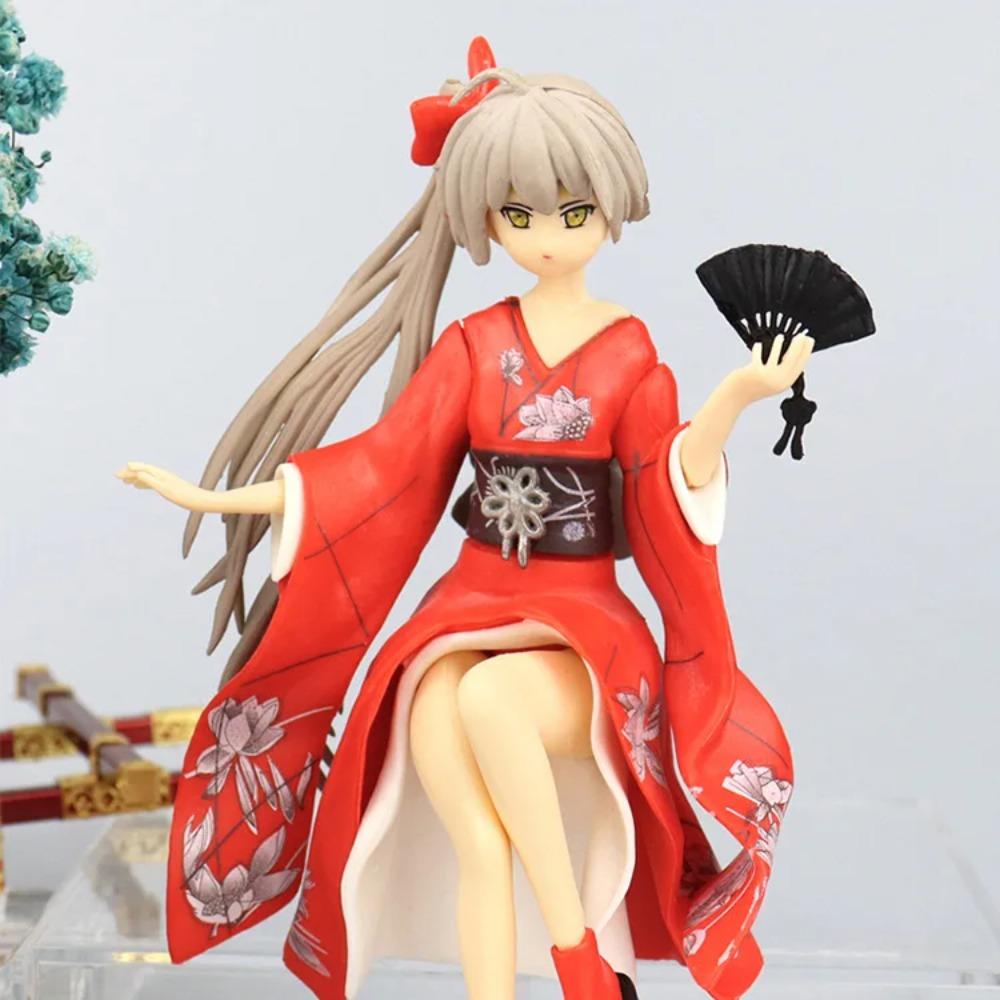 Japanese Anime Cute Action Figure Decorations Home And Car Decoration Beautiful And Durable Car Accessories For Girls Series