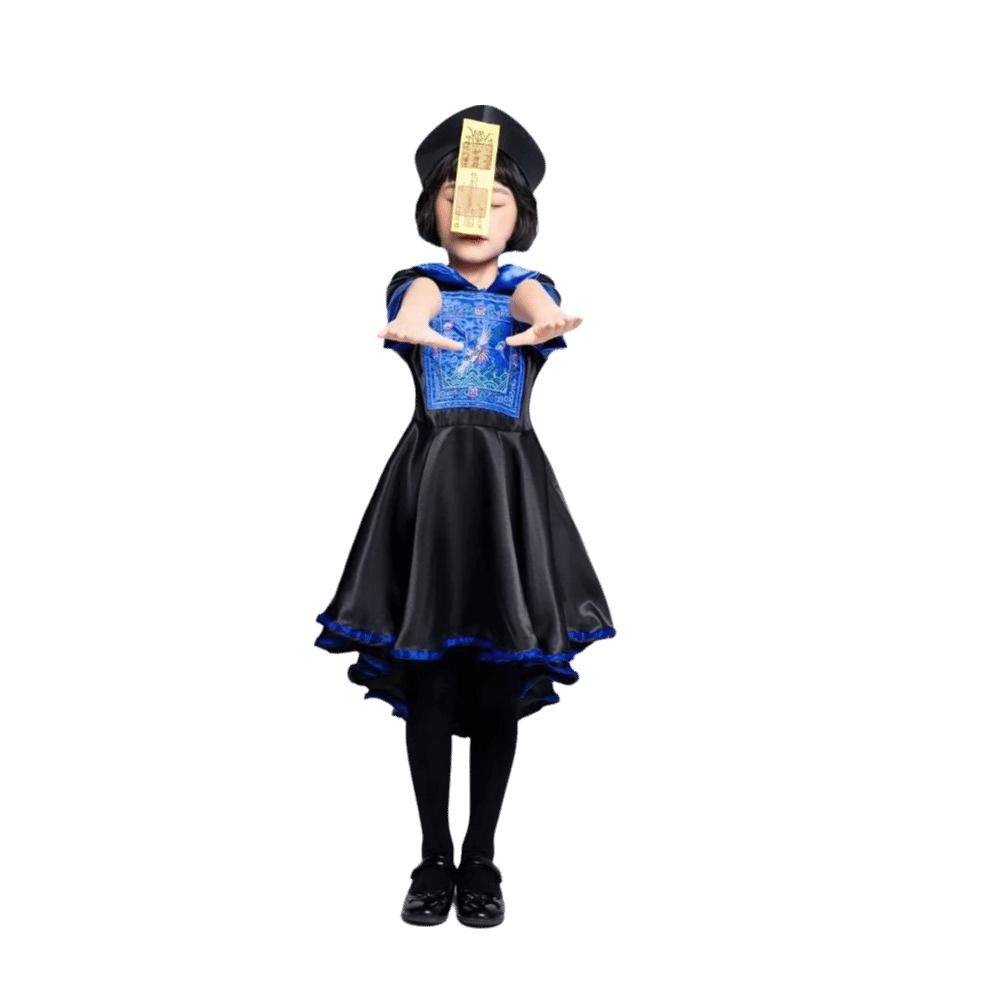 Matching Design Parent-Child Costume Unique Design Performance Costume Zombie Costume  Stage Drama