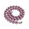 8 10 12mm Round Natural Shell Pearl Necklace Tahiti Green White Purple Gold Color Multicolor Collar Chain Female Mothers Gifts