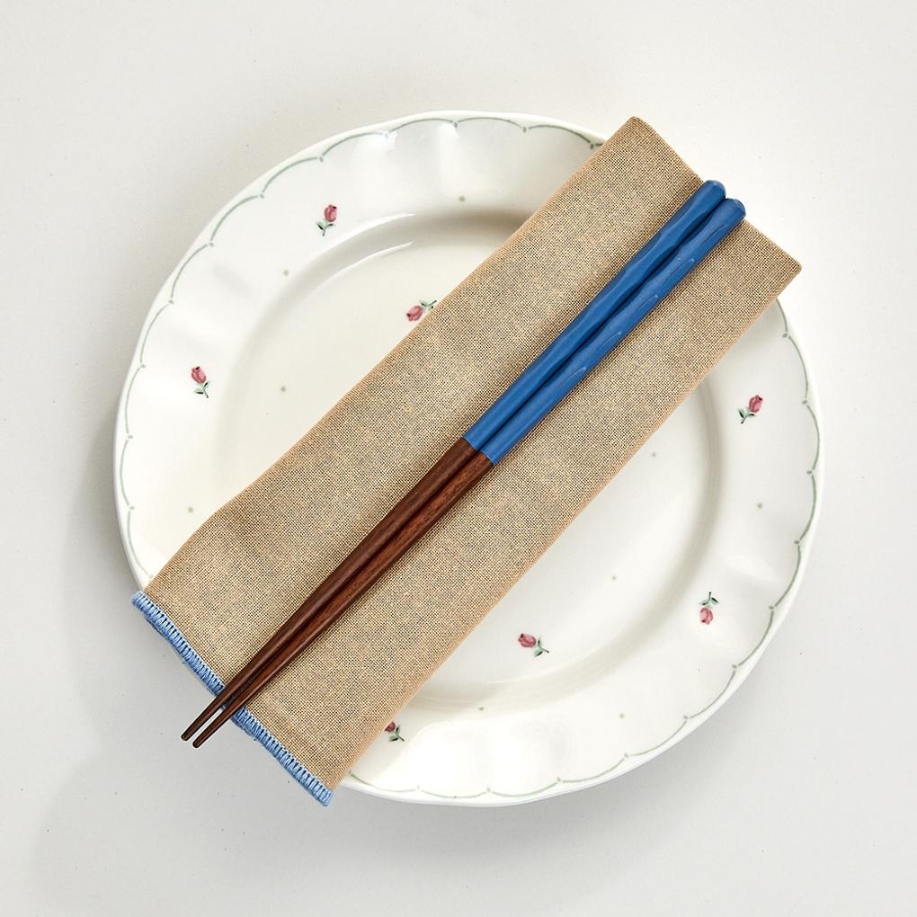 L Coloring Woodcut Chopsticks_Navy NK1623008