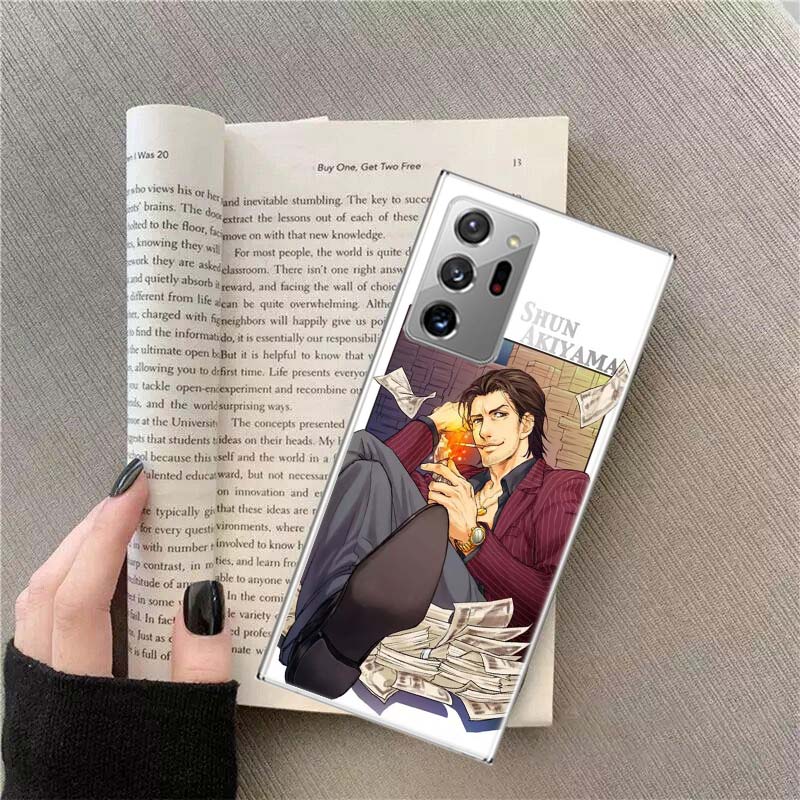 

Чехол для телефона игры Yakuza 0 для Samsung Galaxy S25 Edge S24 S23 FE S22 S26 Ultra S21 S20 S10 Plus Capa Мягкий Samsung S26 5G