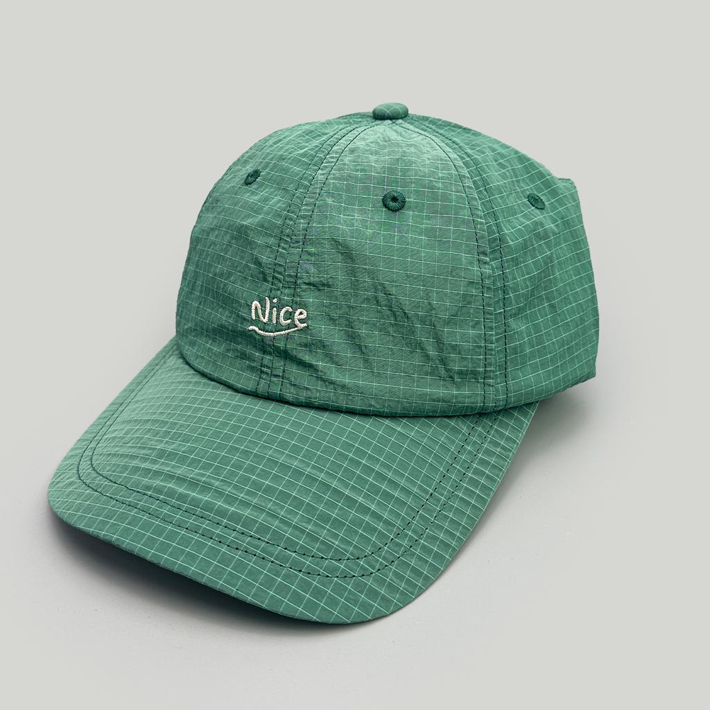 Embroidery Letter Plaid Baseball Hat Men'S And Women'S Sunshade Casual Quick-Drying Cap