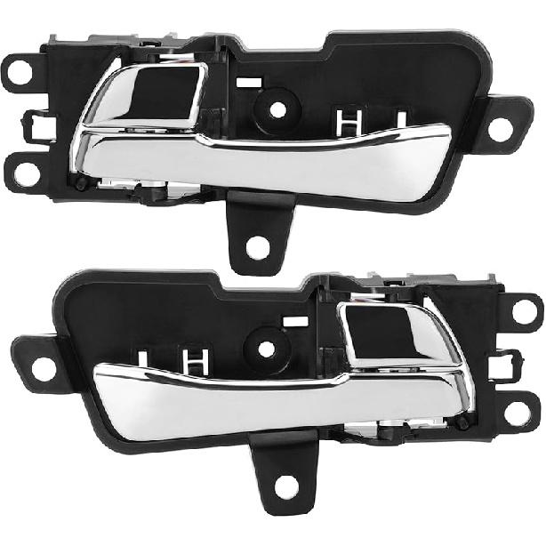 Chrome Interior Ide Door Handle Front Or Rear Left Driver Side For 2011-2015 Hyundai Sonata 826103S010 82610-3S010