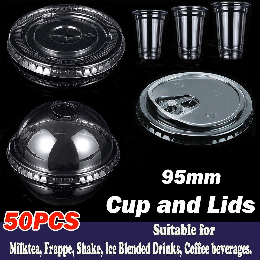 95mm Cup And Lids Plastic Disposable Cup High Quality Juice Cup