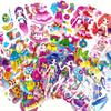 5pcs Girl Dress Up Stickers 3D Mermaids Princess Cute Reusable Puffy Stickers For DIY Craft Birthday Gift  ZSY