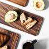 Japanese Style Walnut Wood Serving Tray