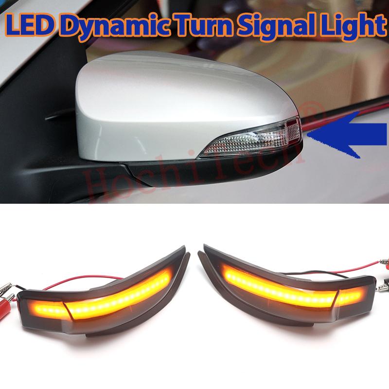 Clignotants LED dynamiques pour rétroviseurs, indicateurs de direction pour Toyota Camry XV50 Corolla E170 Prius C Venza Avalon Vios