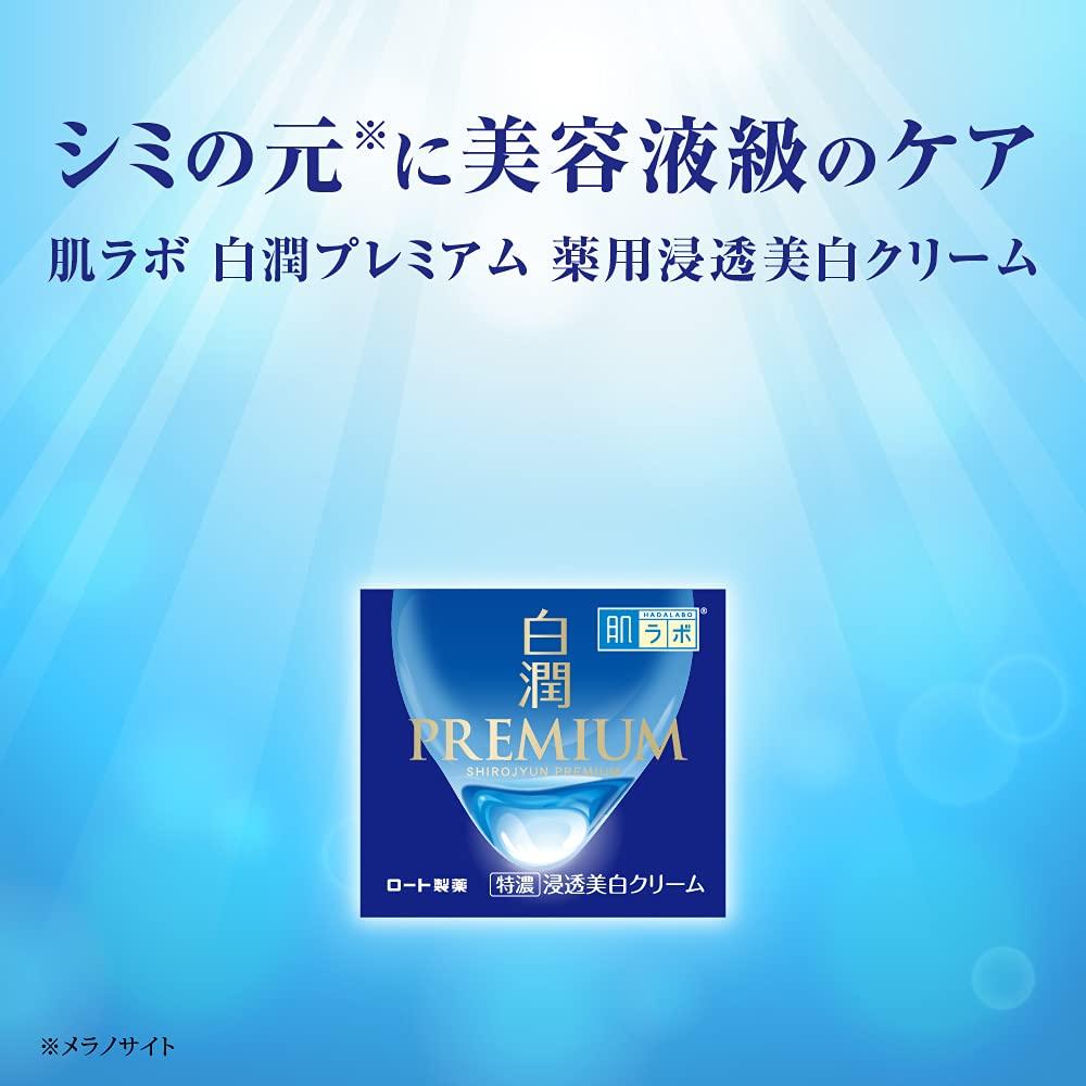 Hada Labo Shirojun Premium Medicated Penetrating Whitening Cream 50g [Quasi-drug]