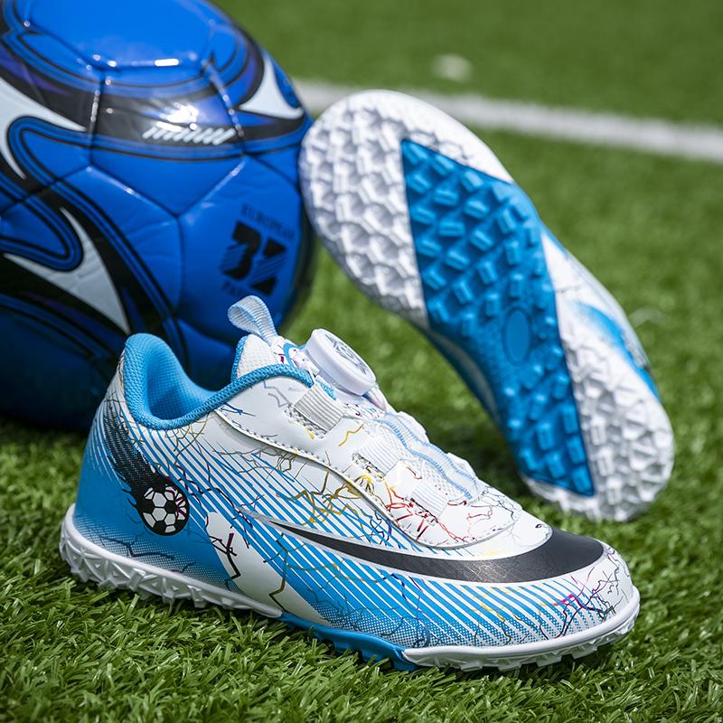 Children's Football Shoes, Children's, CHILDREN'S Outdoor Sports Training Shoes Rubber Sole Short Nail Football Shoes